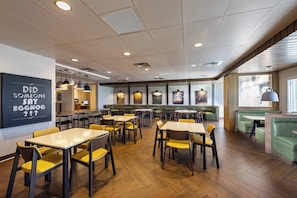 Free daily on-the-go breakfast