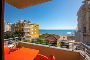 Vue sur la plage/l’océan