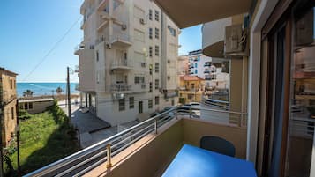 四人房, 露台, 海景 | 陽台