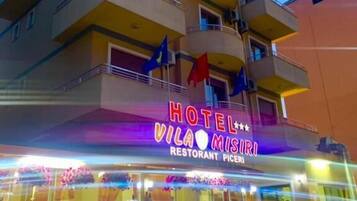 Facciata della struttura