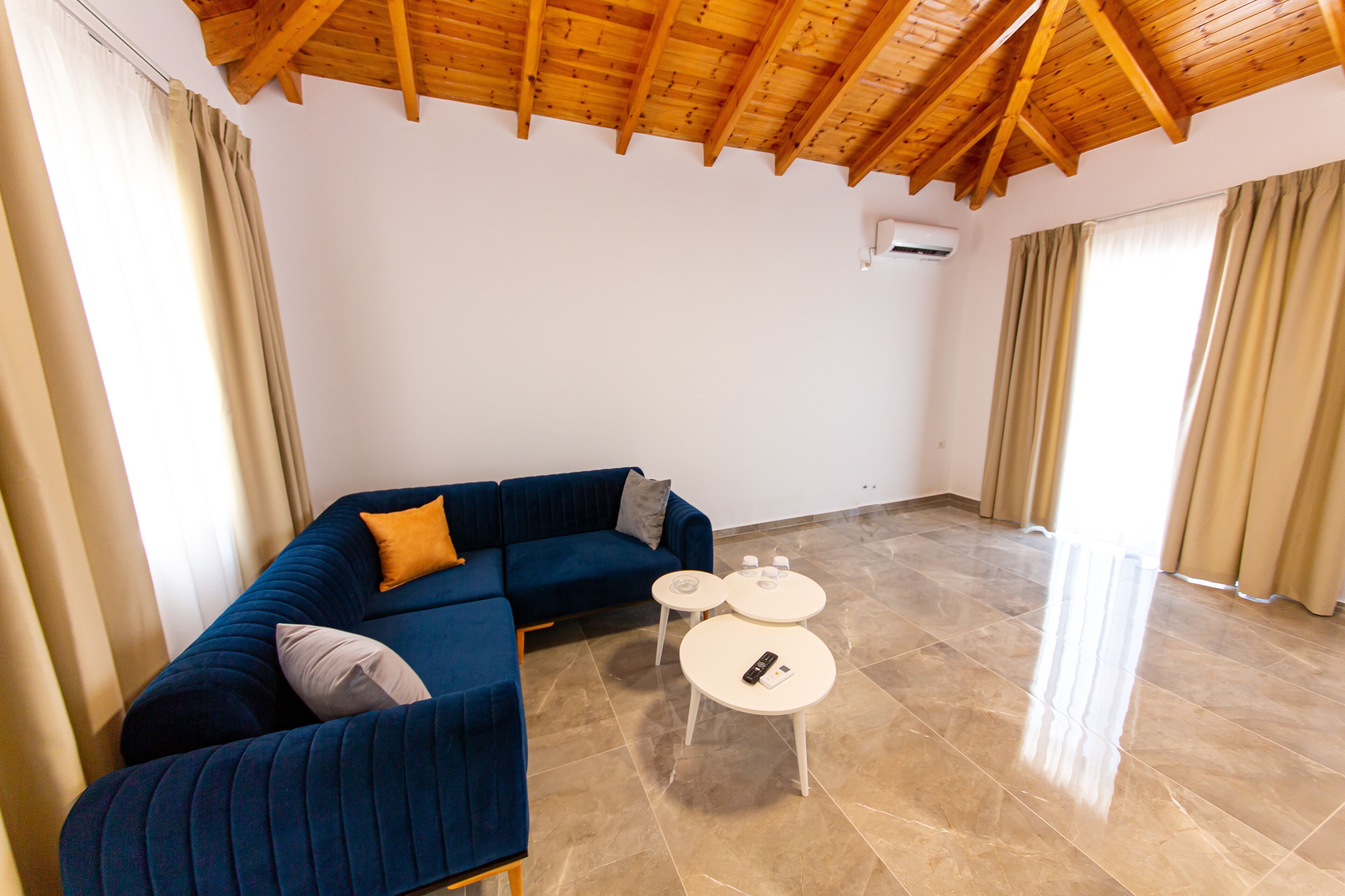 Junior Suite, Terrace, Sea View | Living area | Flat-screen TV