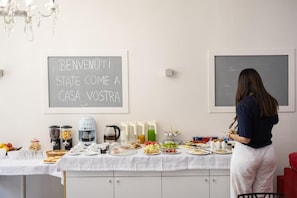 Petit déjeuner continental compris tous les jours