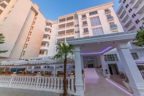 Façade de l’hébergement