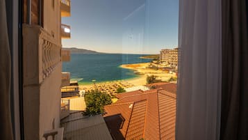 Chambre Double Supérieure, balcon, vue partielle sur la mer | Vue depuis le balcon