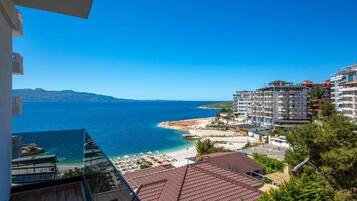 Deluxe Double Room, Balcony, Partial Sea View | Balcony