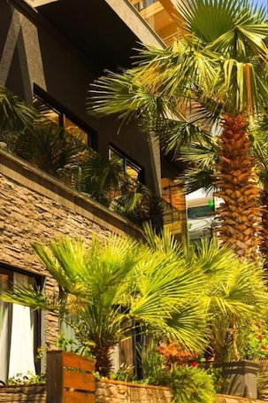 Detalle exterior. Hotel Apollon Saranda