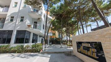 Entrada de la propiedad