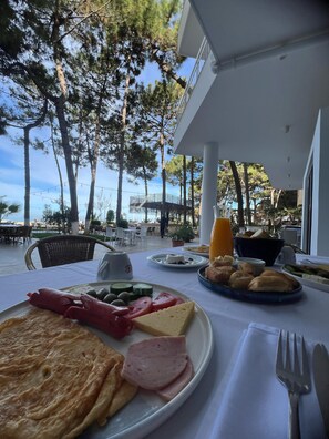 Kontinental frokost er inkludert hver dag