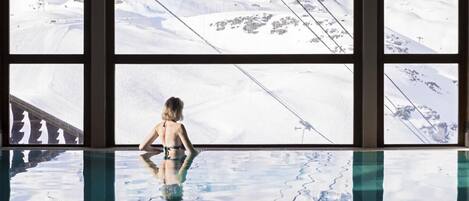 Piscine couverte, piscine chauffée