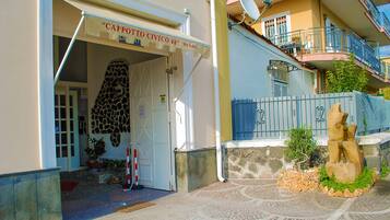 Ingresso della struttura