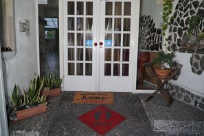 Fachada da propriedade