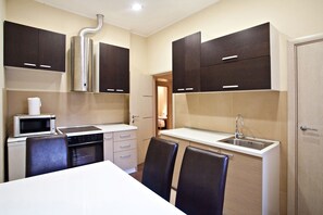 Grand Apartment, 2 Bedrooms, City View | Private kitchen - Feel Belgrade Bohemian Apartment (Belgrade)