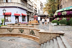 Grand Apartment, 2 Bedrooms, City View | Courtyard view - Feel Belgrade Bohemian Apartment (Belgrade)