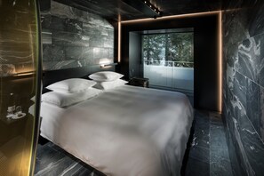 Double Room (Mayne Stone) | View from room - House of Architects (Vals)