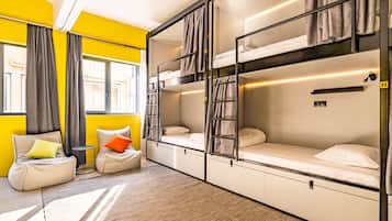 Deluxe Shared Dormitory, Mixed Dorm (8 Beds) | Blackout drapes, soundproofing, free WiFi, bed sheets