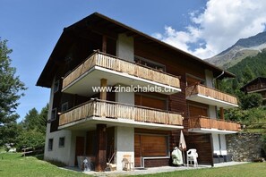 Exterior - Appartment in a building in Zinal - 1 bedroom with 1 double bed (140x200) - 1 bedroom with 2 bunk be (Zinal)