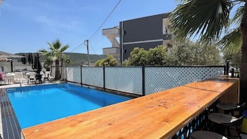 Seasonal outdoor pool