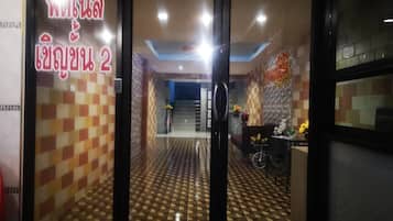 Interior entrance