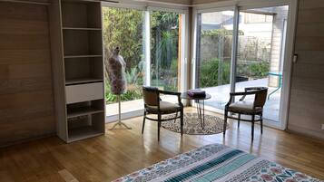 Uitzicht vanuit accommodatie