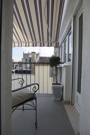 Appartement, 1 chambre, terrasse | Vue de la chambre