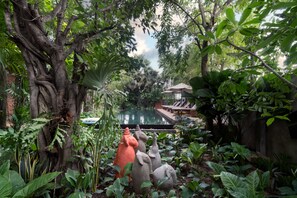 Outdoor pool, open 6:00 AM to 10:00 PM, pool umbrellas - The Nature (Siem Reap)
