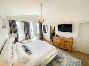 3 sovrum, värdeförvaringsskåp på rummet och strykjärn/strykbräda