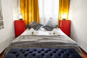 Superior-huoneisto | 5 makuuhuonetta, työpöytä, kannettavalle tietokoneelle sopiva työtila