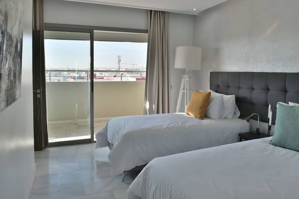Suite, Balkon (Panorama) | 1 Schlafzimmer, hochwertige Bettwaren, individuell eingerichtet