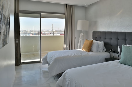 1 habitación, ropa de cama de alta calidad y muebles diferentes