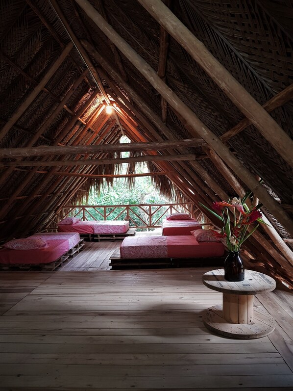 Literie hypoallergénique, draps fournis