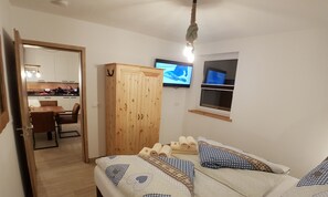 1 Schlafzimmer, hochwertige Bettwaren, Pillowtop-Betten, Zimmersafe