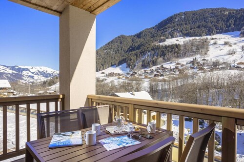 Wifi, fitness, swimming pool, terrace, balcony, tv, ski locker, 40-46m², Arêches-Beaufort