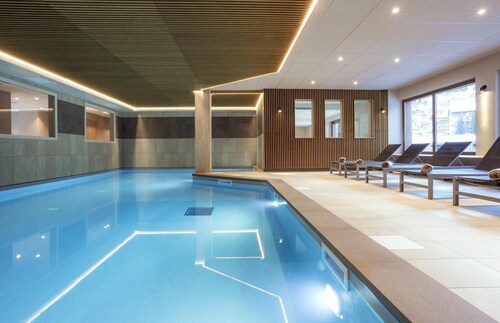 Wifi, swimming pool, terrace, balcony, tv, ski locker, 86-91m², Arêches-Beaufort