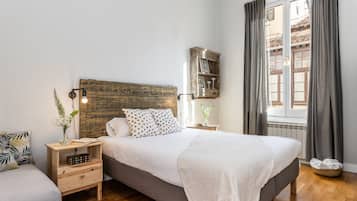 4 dormitorios, tabla de planchar con plancha, wifi gratis