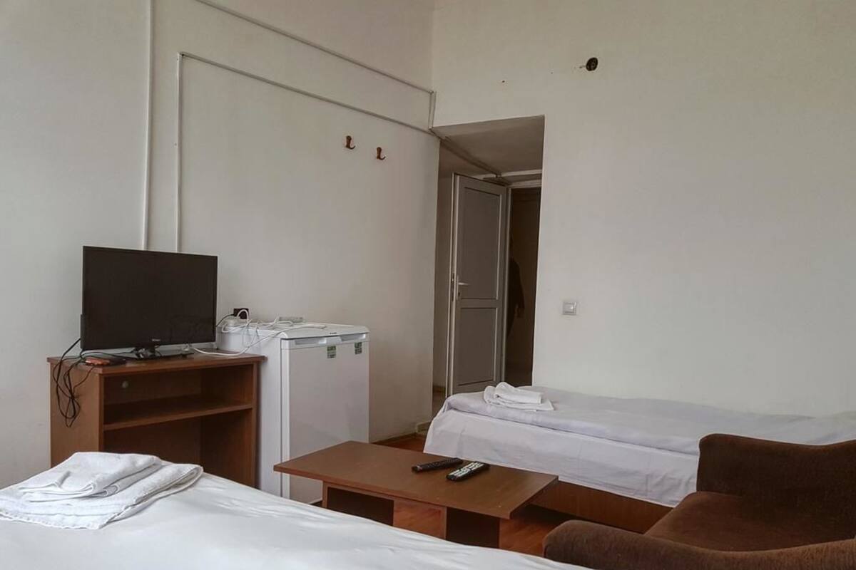 Kamar Keluarga, pemandangan kebun | Setrika/meja setrika dan Wi-Fi gratis