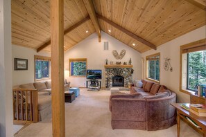 Living room - Three Bedroom Home Wsh0820 (Tahoe City)