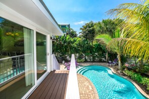 Beheizter Pool