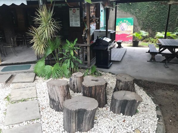 Opções para refeição ao ar livre