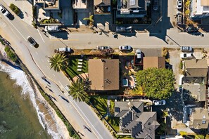 Exterior - Oceanfront Beach Bungalow at Pleasure Point Surfing Beach! (Santa Cruz)