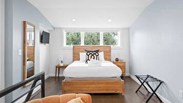 1 habitación, tabla de planchar con plancha, wifi y ropa de cama