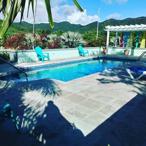 Outdoor pool - Victory villas Antigua (Valley Church)