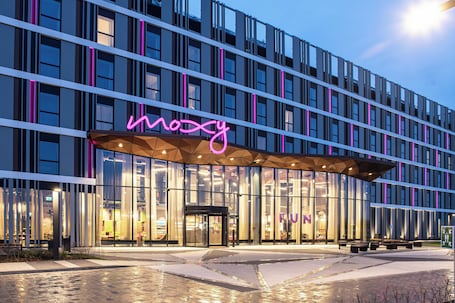 Exterior. Moxy Poznan Airport