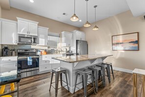 Fridge, microwave, oven, stovetop - Relaxing Hot Tub, Action-Packed Games, Two Full Kitchens, Cmty Indoor Pool, Free Tickets, Near SDC (Branson)