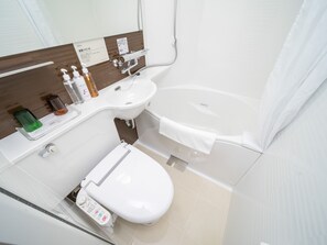 Ducha y bañera combinadas y bañera profunda