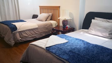 2 bedrooms, soundproofing, iron/ironing board, free WiFi