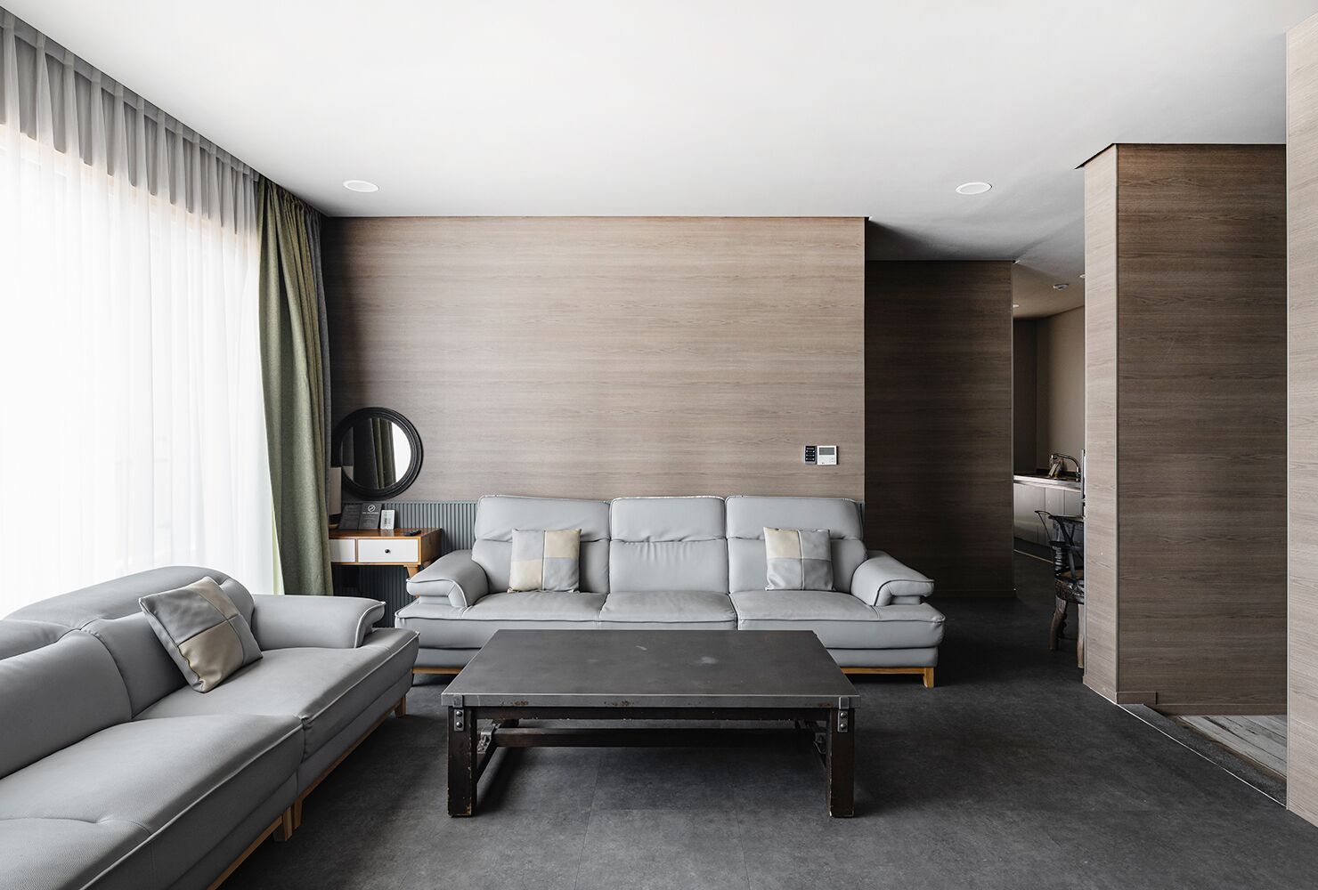 rooftop lounge, ocean view | living area | flat-screen tv