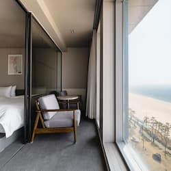 Deluxe Twin Room, Ocean View | Terrace/patio