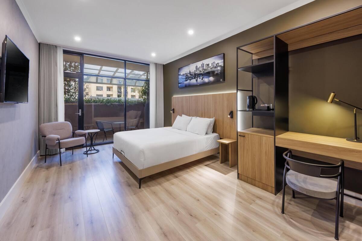 Chambre Prestige, balcon | Bureau, rideaux d’obscurcissement, système d’insonorisation