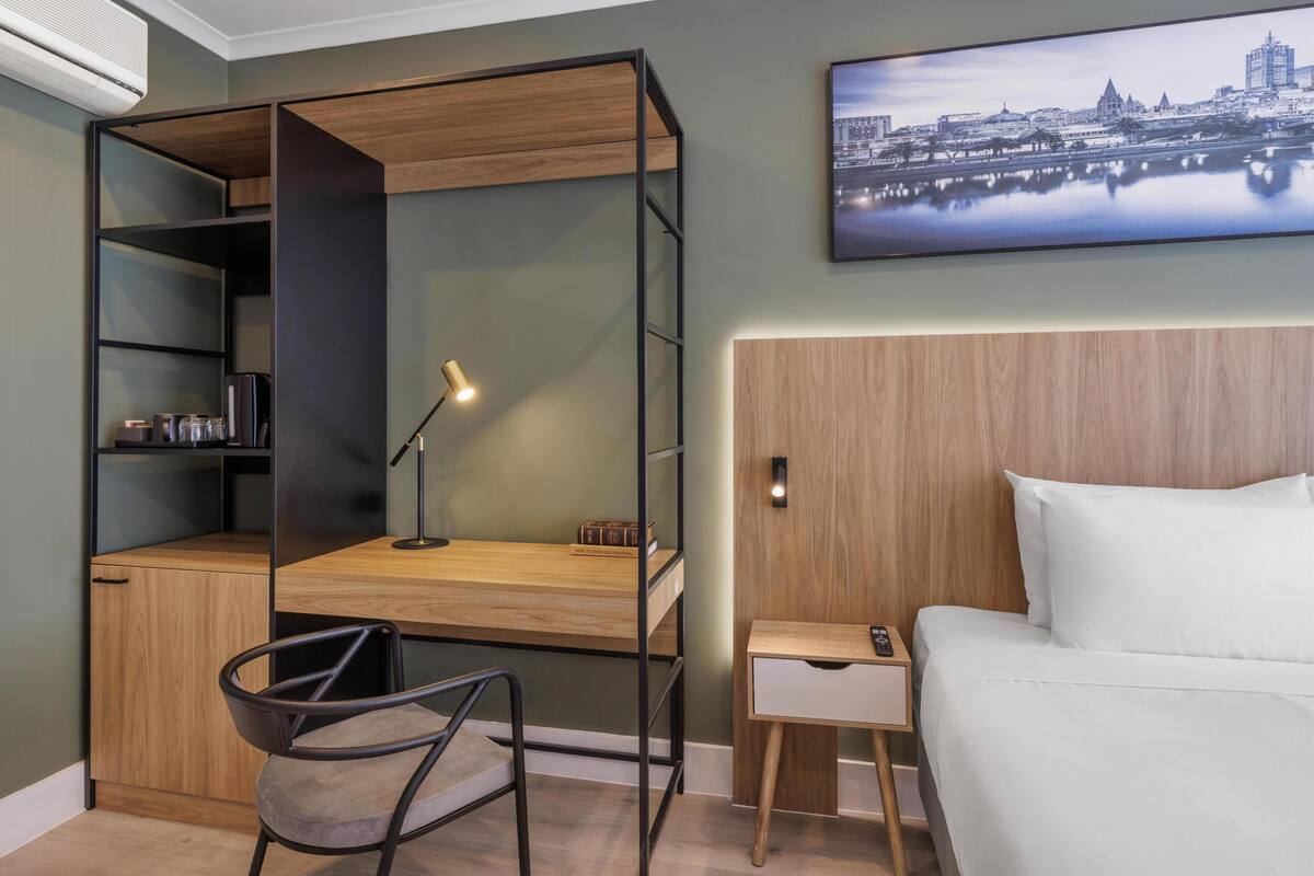 Superior Room | Desk, blackout drapes, soundproofing, iron/ironing board