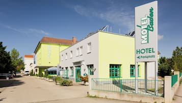 Voorkant van accommodatie
